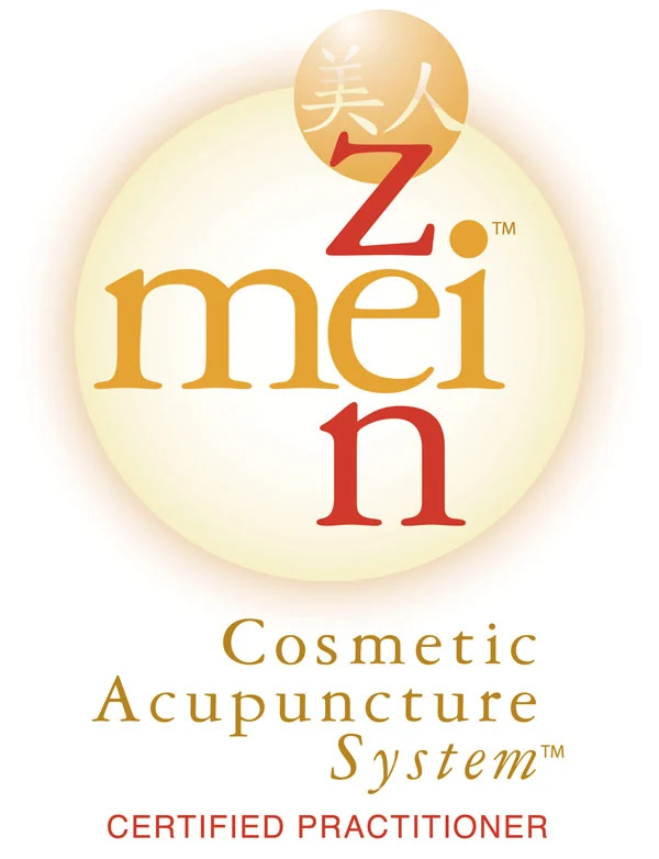 Acupuncture Flower Mound TX Cosmetic Acupuncture System Logo Cosmetic Acupuncture System Certified Practitioner logo.